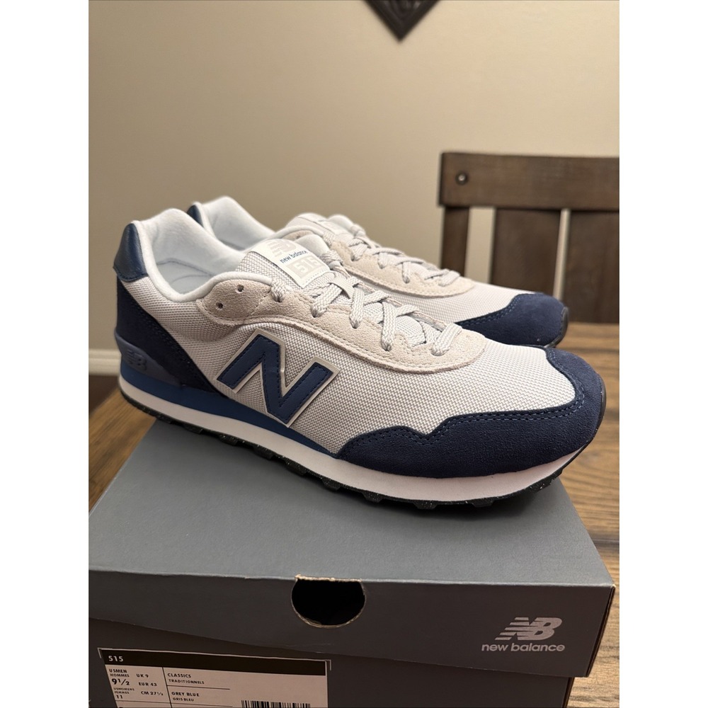 Men's New Balance 515 -  Grey/Blue Size 9.5 …R12